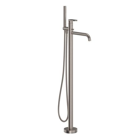 ROHL Miscelo Single Hole Floor Mount Tub Filler MI05F1NRSTN